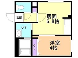 間取図画像 1DK