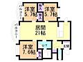 ラビリンス山の手3階7.5万円