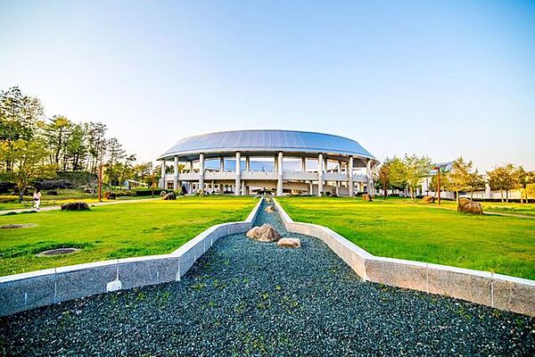 吉備中央公園 きっずパーク/にじいろ広場/水上ステージ/ビオトープ/テニスコート/グランドゴルフ場 5300m