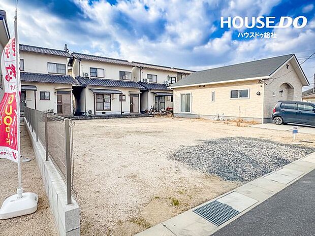 奥行きのある長方形の土地はお家の設計もしやすい♪