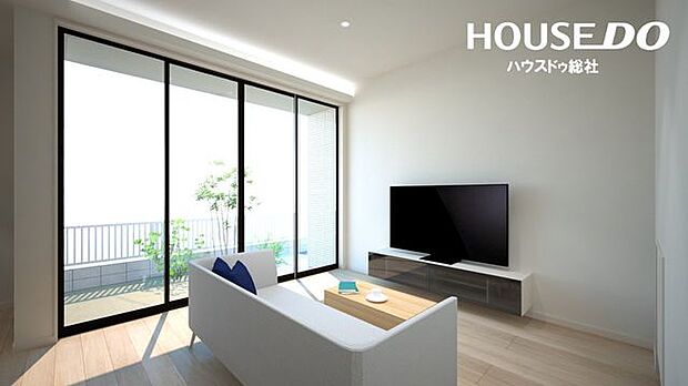 約3mの高天井のインナーリビングでほどよく落ち着ける空間を実現♪