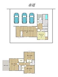 新築戸建 岡山市北区一宮 中山小学校・中山中学校エリア