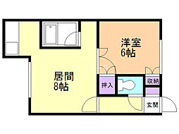 グリーンハイツ平和通 2階