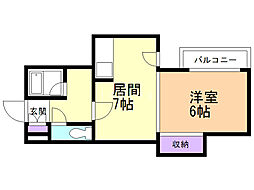 シティクレストＶＩ 3階