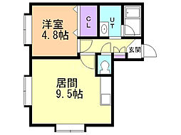 マジェスティック北郷弐番館 3階