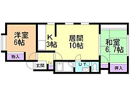 ボヌールI（旧　小田ハイツ） 1階