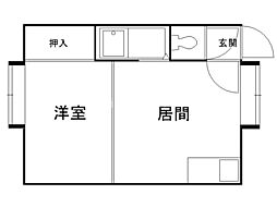 グレース白石C 1階/1