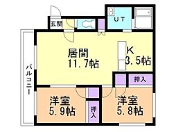 プレミール東札幌 4階