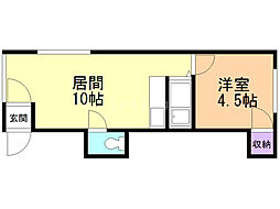 サニーハイツ本通 2階