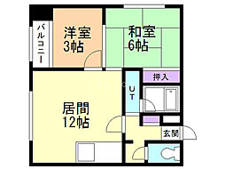 山口マンション 6階