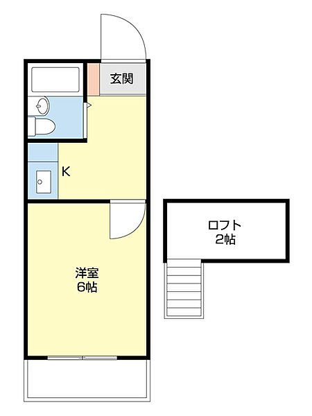 同じ建物の物件間取り写真 - ID:230024546468