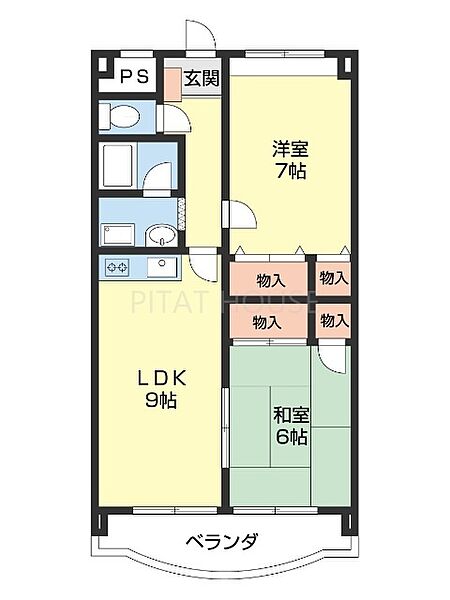 同じ建物の物件間取り写真 - ID:230026963916