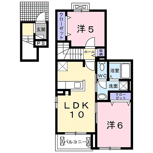 同じ建物の物件間取り写真 - ID:230028773040