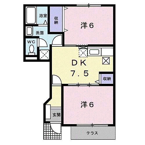 同じ建物の物件間取り写真 - ID:230028884475