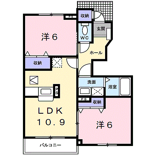 同じ建物の物件間取り写真 - ID:230028965953