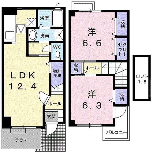 同じ建物の物件間取り写真 - ID:230028984351