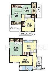 土入ＯＴ戸建 1階5DKの間取り