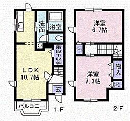 コート デ マグノリア 2 1階