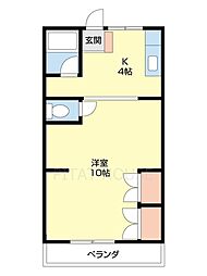 ユニオンハイツ松江 2階
