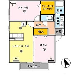 アークハイツII　Ａ棟 2階/A201