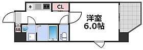 Collina  ｜ 大阪府大阪市中央区東平2丁目2-9（賃貸マンション1K・8階・20.65㎡） その2