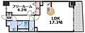 セレッソコート上本町EAST3階13.8万円