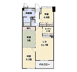 間取図画像 3LDK