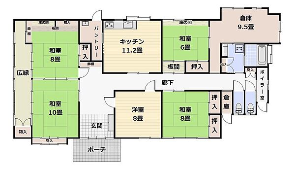 間取り：307000085394