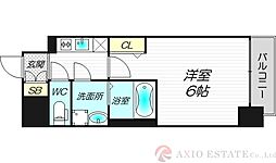 エスリード大阪ザ・ルクス 14階/-