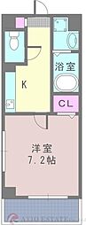 間取図画像 1K