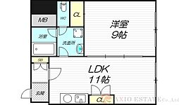 グランヴィ新大阪 8階