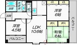 ベルフィードII 2階