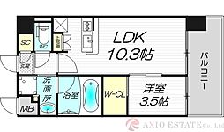 コンフォリア新大阪宮原Q 11階
