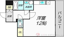 ASTIA-5 ワンルームの間取図画像