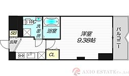 セレニテ新大阪弐番館 1Kの間取図画像