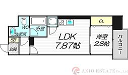 セレニテ新大阪 1LDKの間取図画像