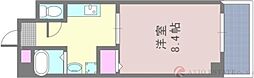 ロイヤルクイーンズパーク江坂 1Kの間取図画像