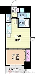 ワールドアイ大阪緑地公園 1LDKの間取図画像