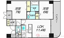 Villa・淀川 7階