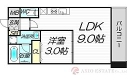 アーバンフラッツ西中島 9階
