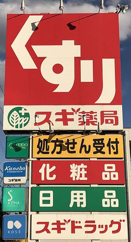 スギドラッグ東海橋店まで 677m 徒歩約9分