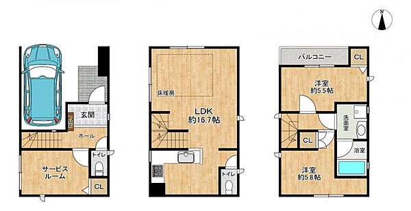 間取り：323000418964