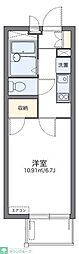 ルミエール駒場東大 1Kの間取図画像