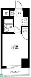 ライオンズマンション三軒茶屋第6 1Kの間取図画像