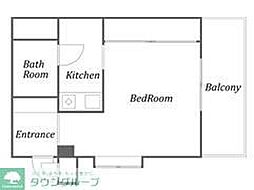 間取図画像 ワンルーム