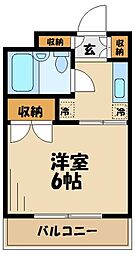 間取図画像 1K