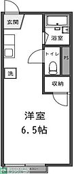 メゾン・エスポワール 1DKの間取図画像