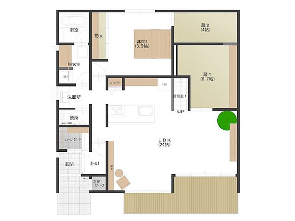 間取り：343000053699