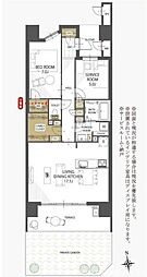 間取図画像 1SLDK