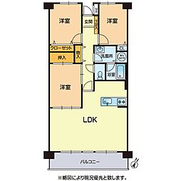間取図画像 3LDK